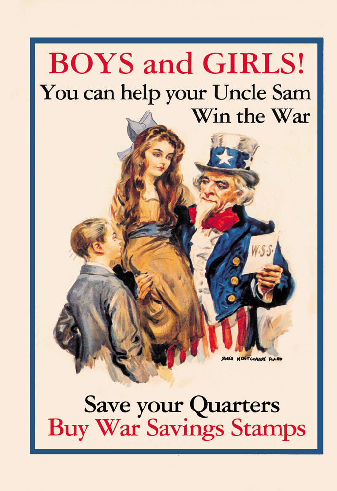 UNCLE SAM - BOYS AND GIRLS!