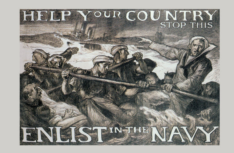 HELP YOUR COUNTRY STOP THIS. ENLIST IN THE NAVY