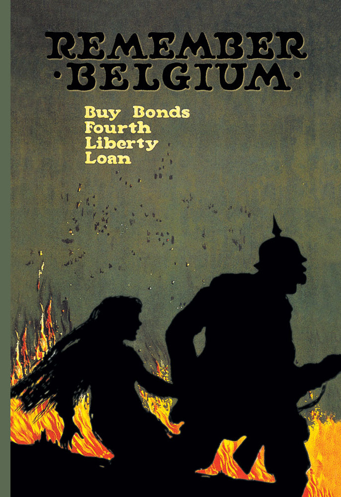 REMEMBER BELGIUM: BUY BONDS - FOURTH LIBERTY LOAN