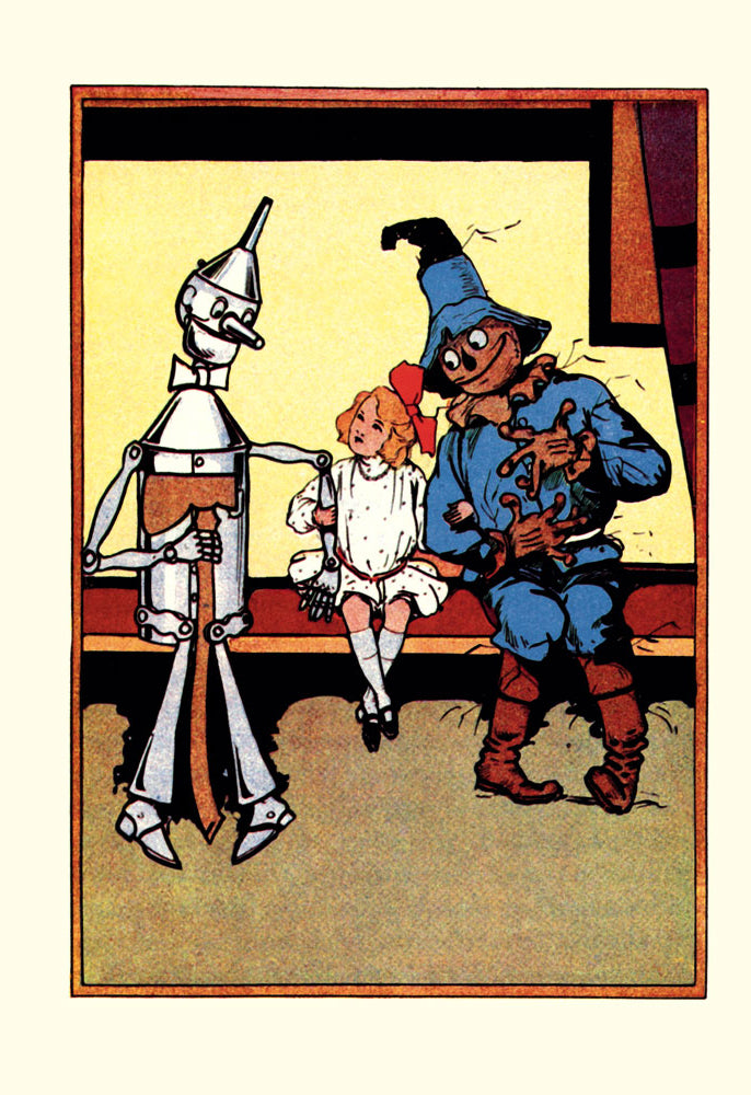 WIZARD OF OZ - TIN MAN, DOROTHY AND SCARECROW