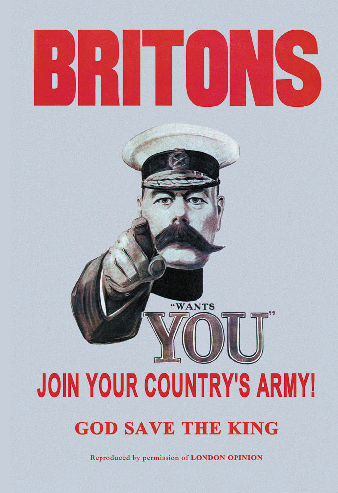 BRITONS: JOIN YOUR COUNTRY'S ARMY
