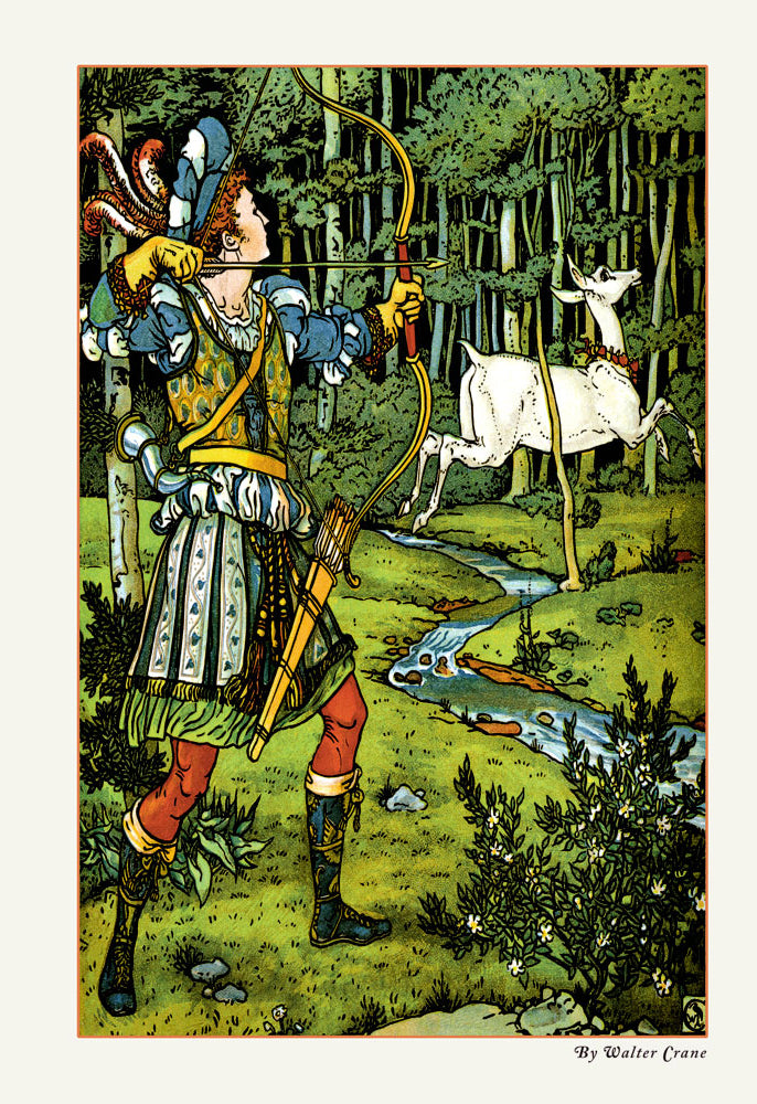 THE HIND IN THE WOOD - THE ARCHER