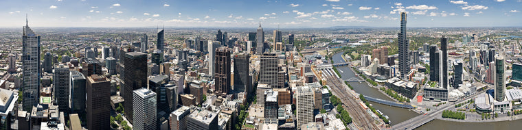 MELBOURNE, AUSTRALIA SKYLINE