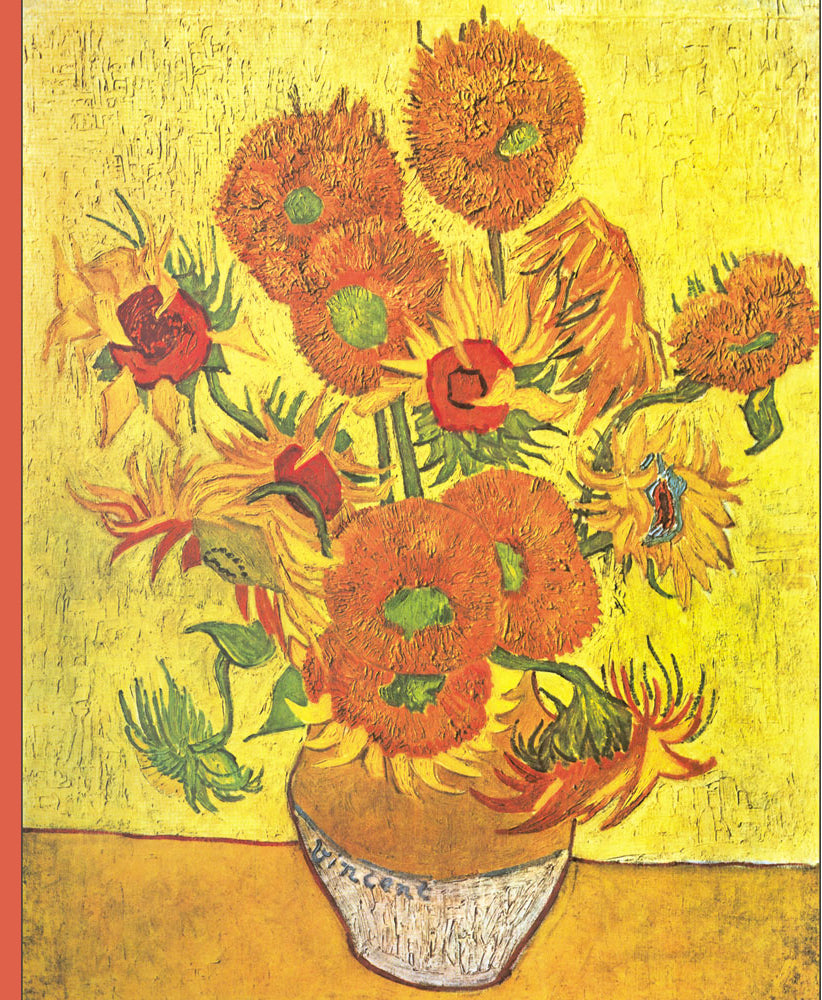 VASE WITH FOURTEEN SUNFLOWERS