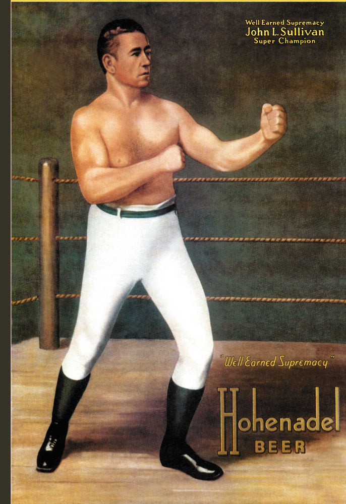 HOHENADEL BEER - JOHN L. SULLIVAN