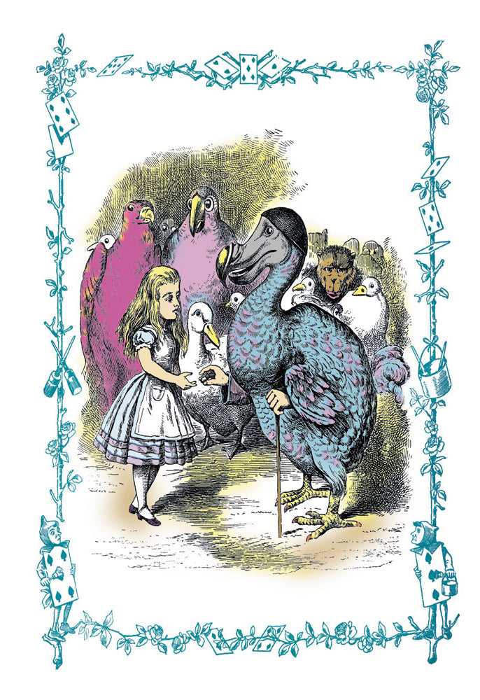 ALICE IN WONDERLAND: DODO GIVES ALICE A THIMBLE
