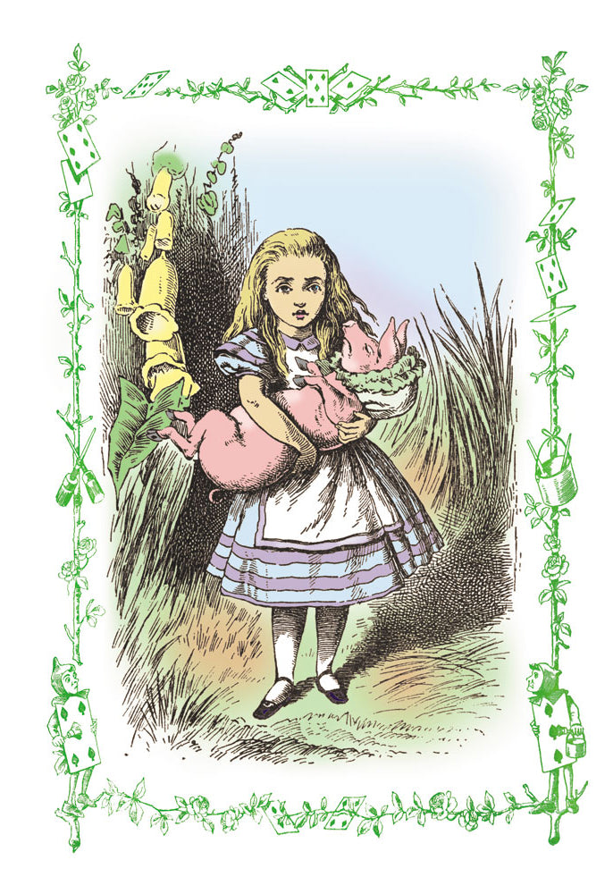 ALICE IN WONDERLAND: ALICE AND THE PIG-BABY