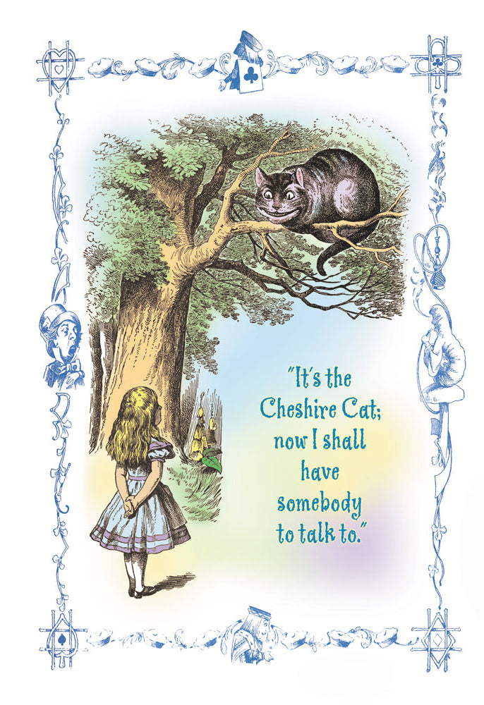 ALICE IN WONDERLAND: IT'S THE CHESHIRE CAT
