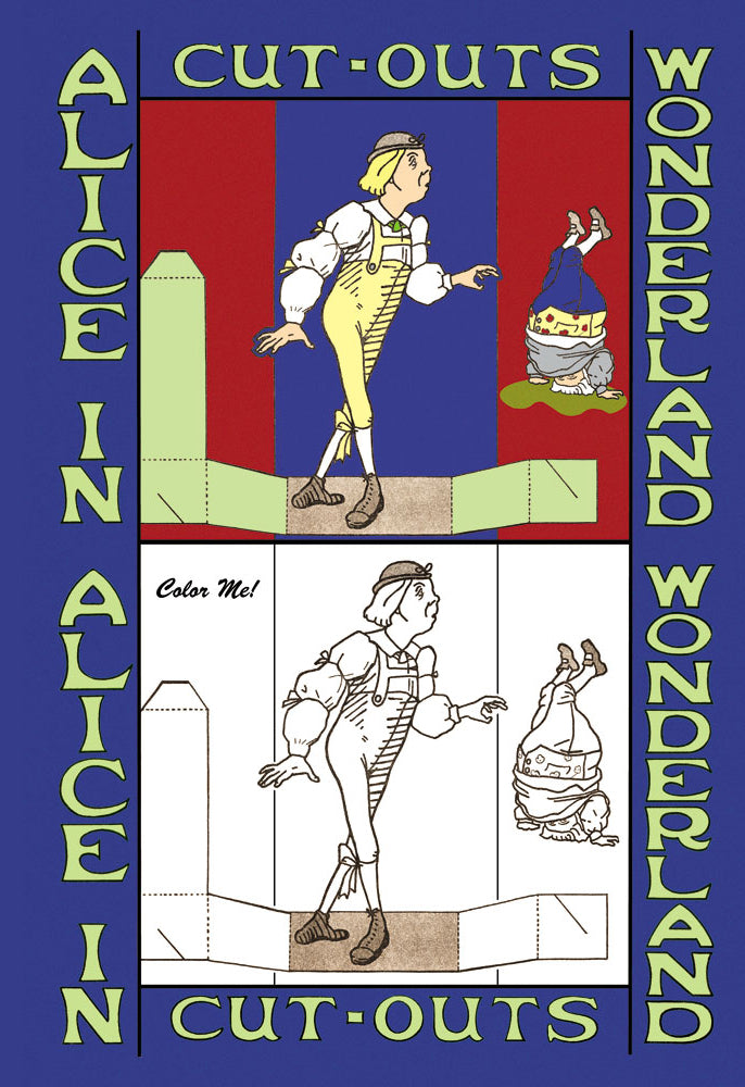 ALICE IN WONDERLAND: YOUNG MAN AND FATHER WILLIAM - COLOR ME!