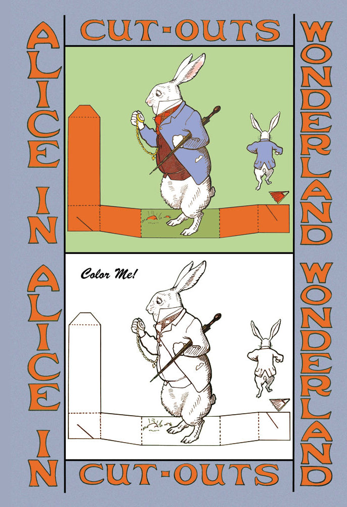 ALICE IN WONDERLAND: LATE FOR AN IMPORTANT DATE - COLOR ME!
