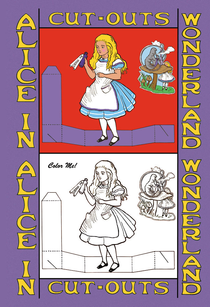 ALICE IN WONDERLAND: DRINK ME - COLOR ME!