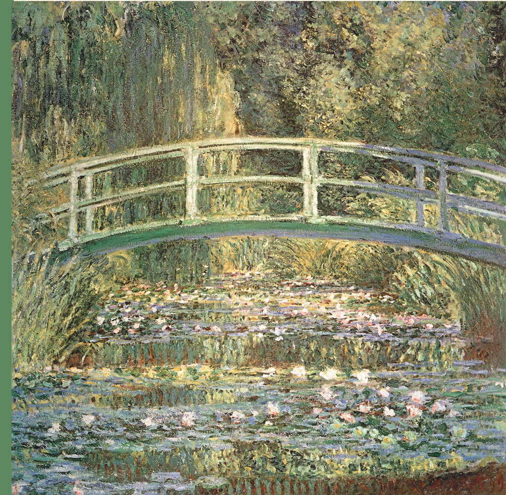 WATERLILIES AND JAPANESE BRIDGE