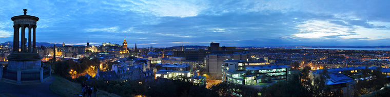 EDINBURGH NIGHT PANORAMIC