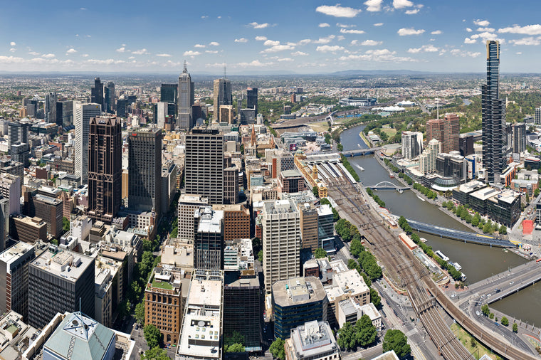 Melbourne, Australia Skyline