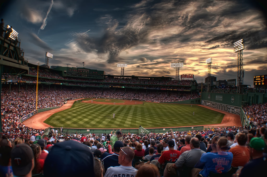 Fenway Park at Sunset