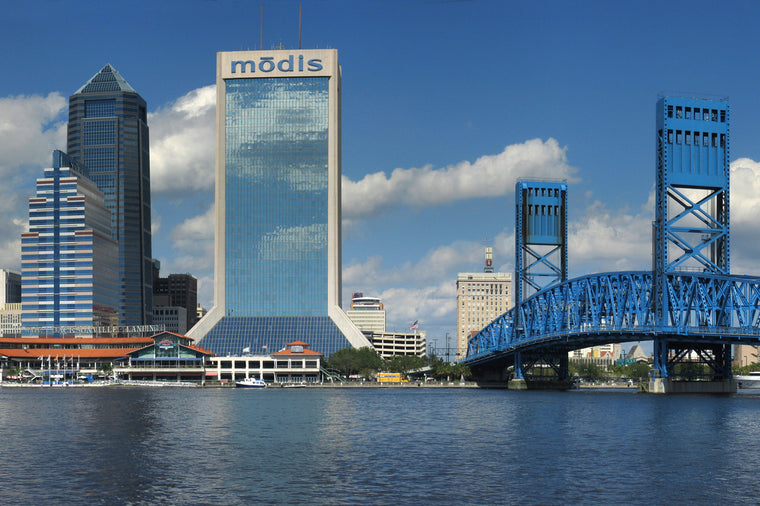 Jacksonville City Skyline