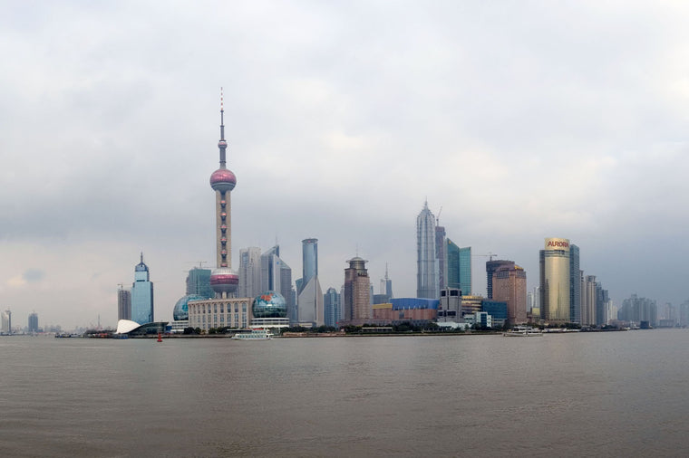 Shanghai Bund Panoramic View