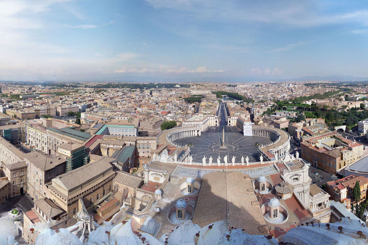 View from St. Peters Basilica