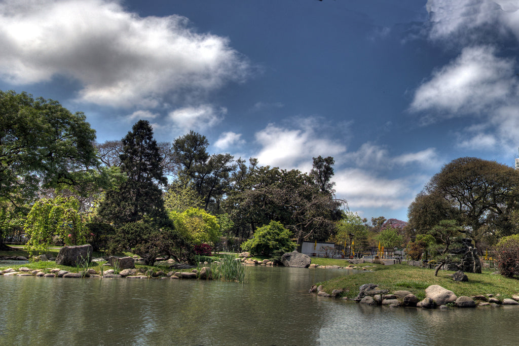 Japanese Garden Panoramic