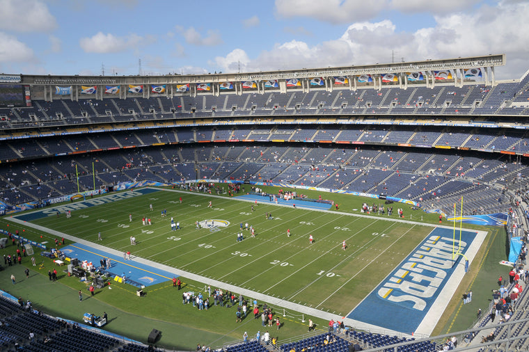Qualcomm Stadium, Home of the Chargers