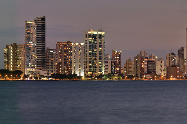 Bocagrande in Catagena, Colombia