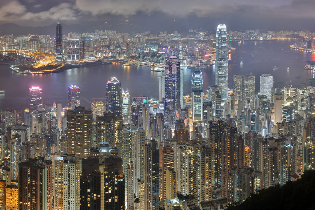 Hong Kong Night Skyline