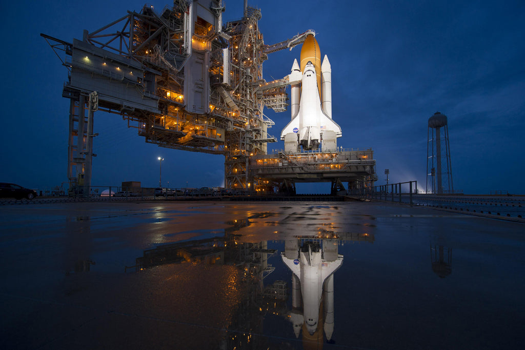 Space Shuttle Atlantis Set for Take-Off