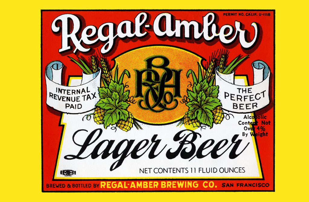 REGAL-AMBER LAGER BEER