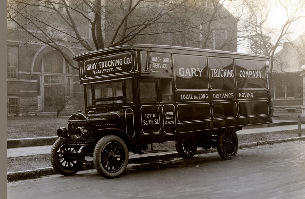 GARY TRUCKING CO. MOVING TRUCK