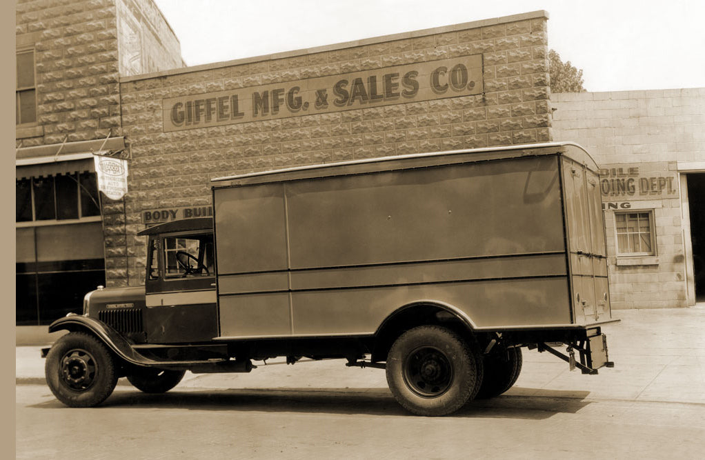 GIFFEL MANUFACTURING AND SALES COMPANY DELIVERY TRUCK