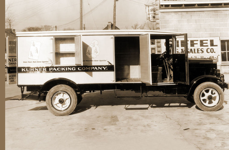 KUHNER PACKING COMPANY DELIVERY TRUCK