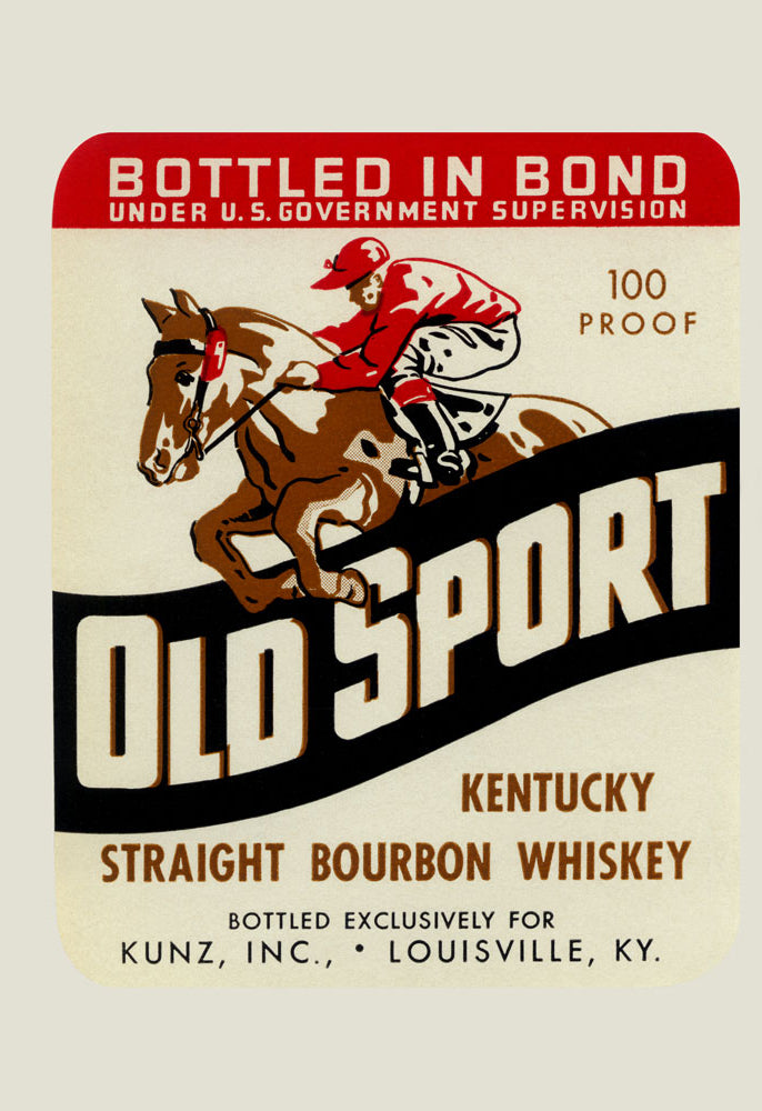 OLD SPORT KENTUCKY STRAIGHT BOURBON WHISKEY