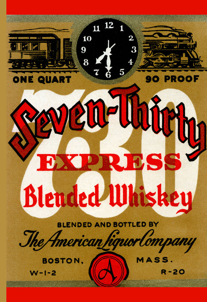 SEVEN-THIRTY EXPRESS BLENDED WHISKEY