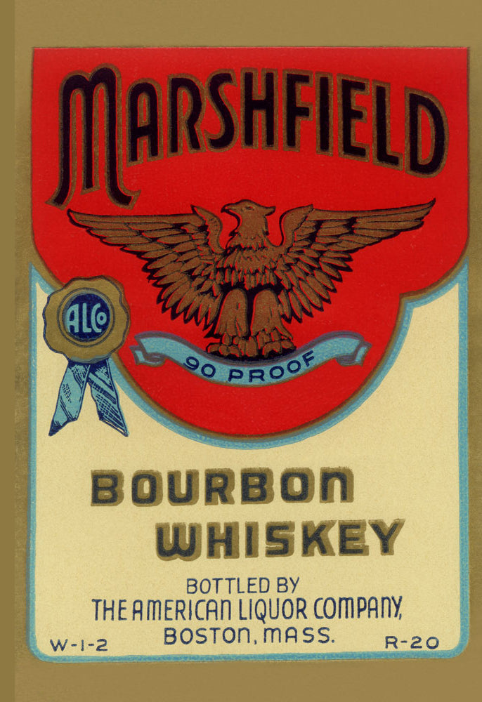 MARSHFIELD BOURBON WHISKEY