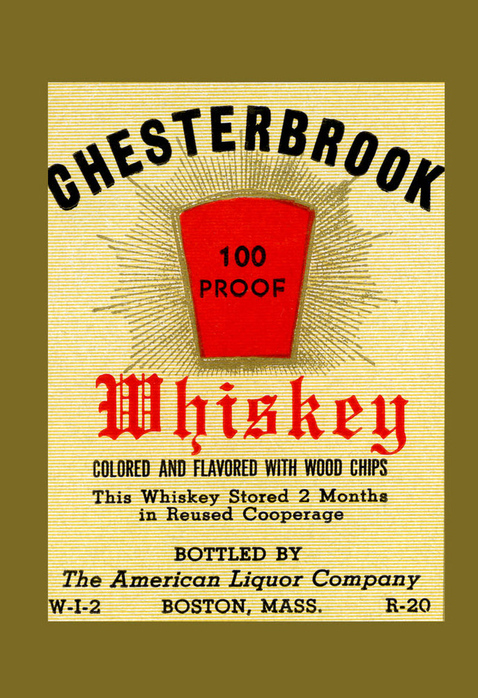 CHESTERBROOK WHISKEY