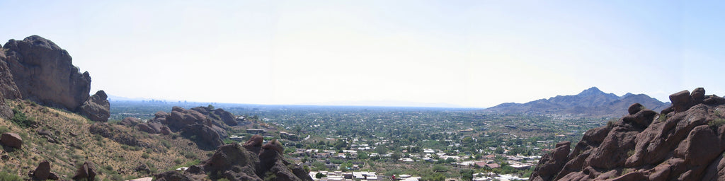 VIEW FROM CAMELBACK MOUNTAIN