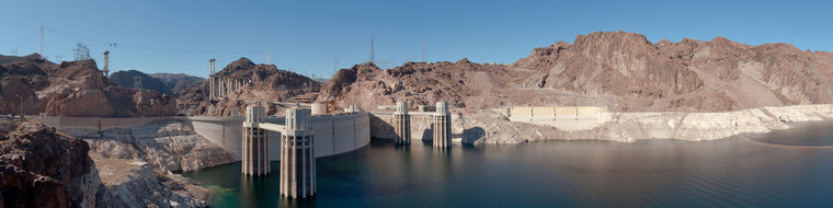 HOOVER DAM FROM ARIZONA