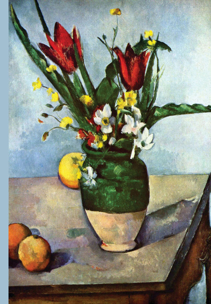 STILL LIFE WITH TULIPS AND APPLES