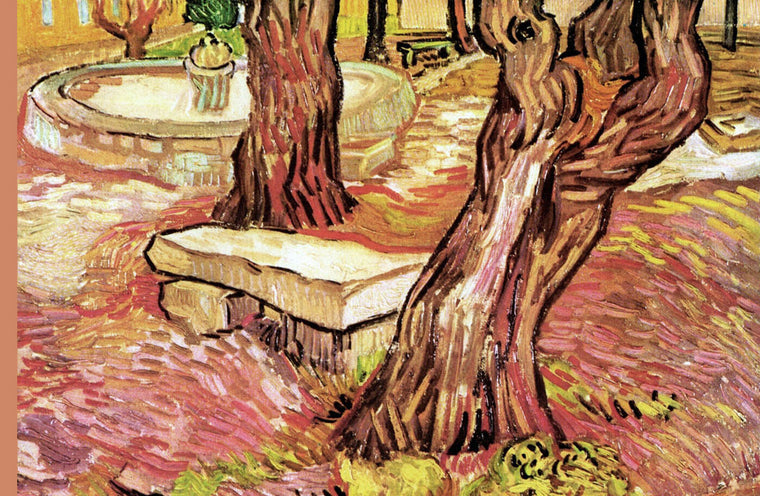 THE STONE BENCH IN THE GARDEN OF SAINT-PAUL HOSPITAL