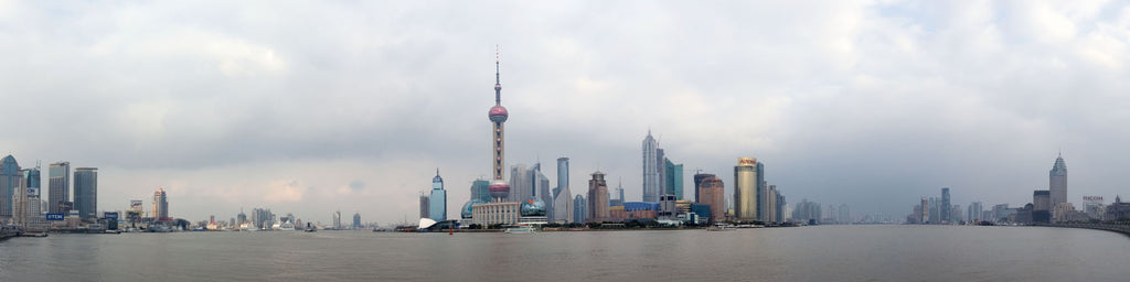 SHANGHAI BUND PANORAMIC VIEW