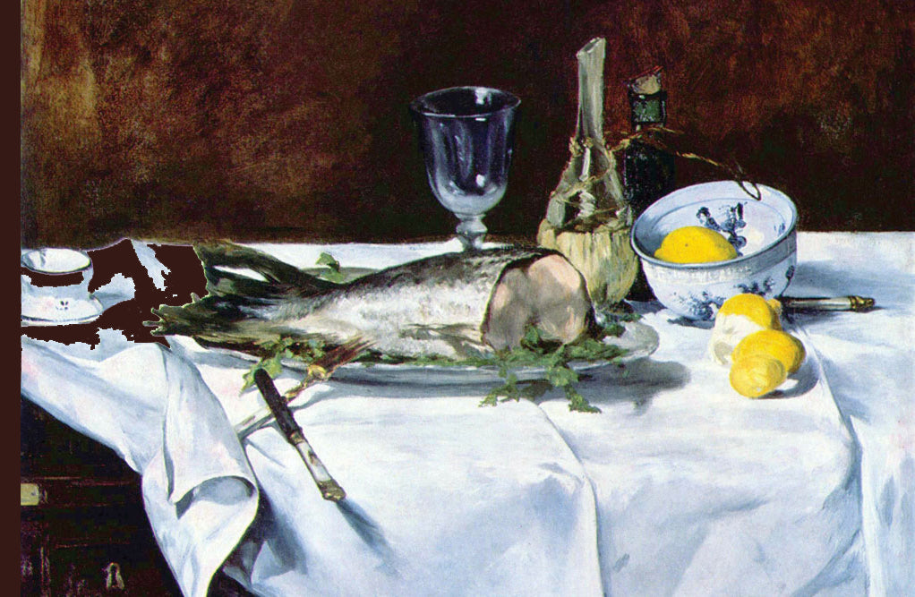 STILL LIFE WITH SALMON