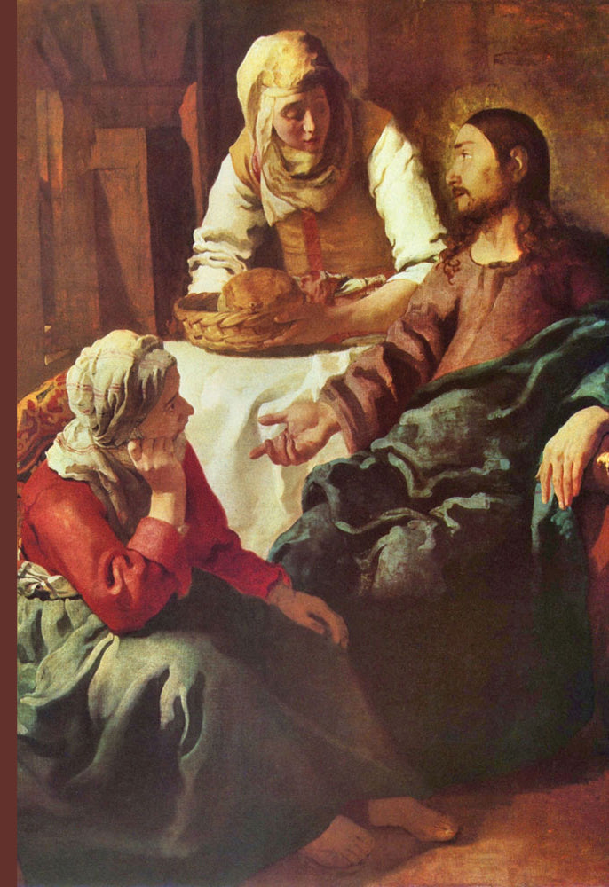 CHRIST WITH MARY AND MARTHA