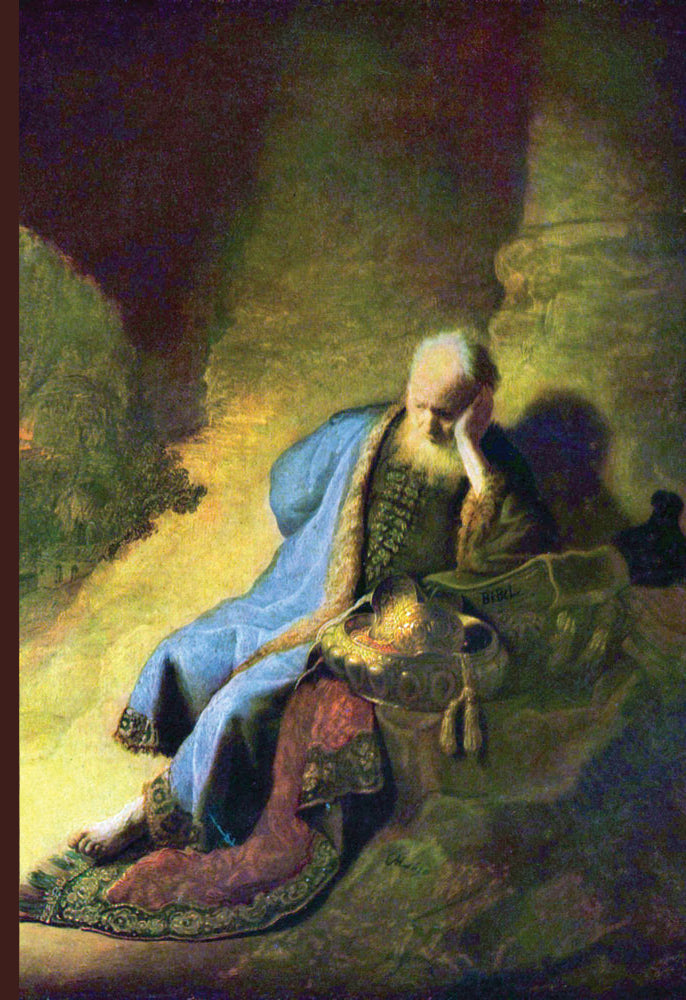 JEREMIAH MOURNING OVER THE DESTRUCTION OF JERUSALEM