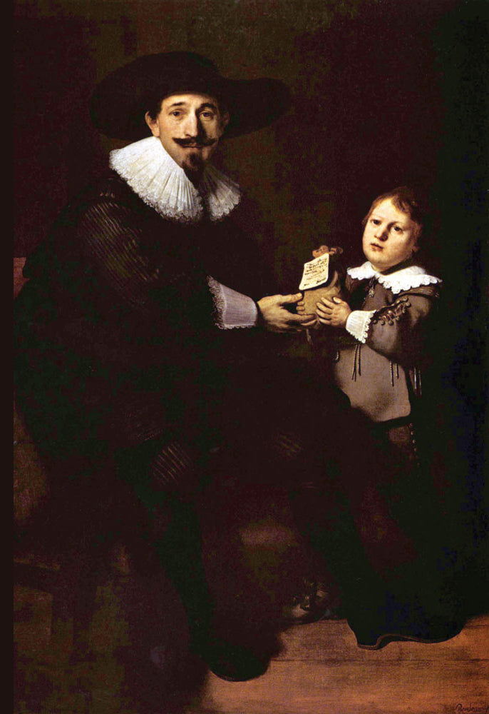 PORTRAIT OF JAN AND HIS SON PELLICORNE