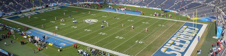 QUALCOMM STADIUM, HOME OF THE CHARGERS