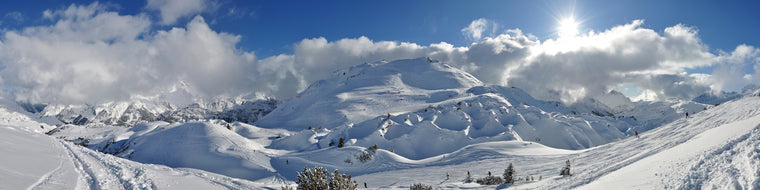 WINTER MOUNTAIN LANDSCAPE