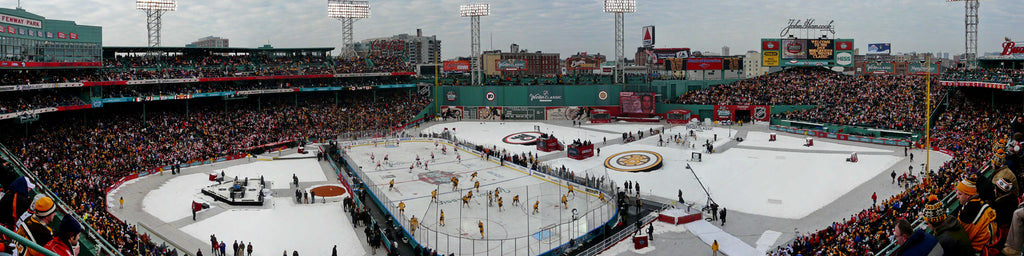 WINTER CLASSIC HOCKEY AT FENWAY PARK