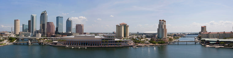 TAMPA SKYLINE AT DAY