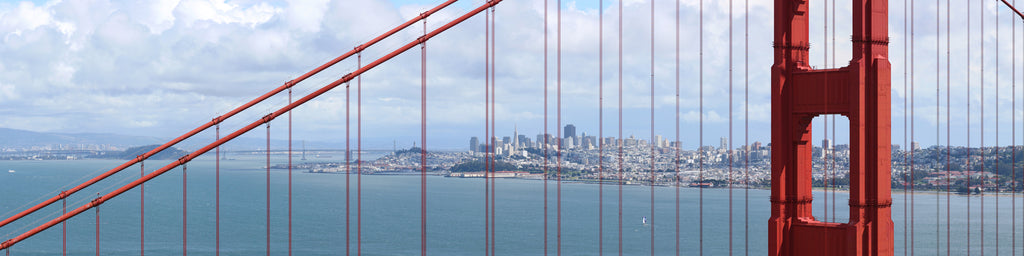 SAN FRANCISCO THROUGH THE GOLDEN GATE BRIDGE