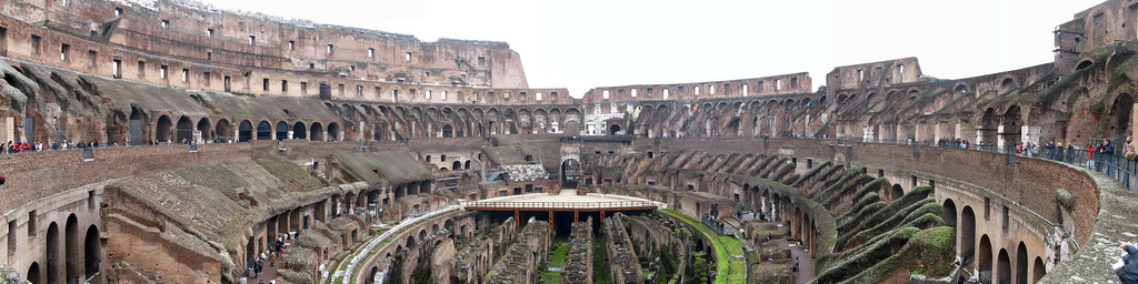 INSIDE THE ROMAN COLOSSEUM